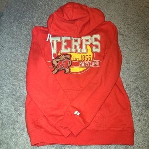 Maryland Terps Women's 4/6 Hoodie